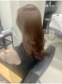 髪質改善カラー　カッパーブラウン 美由紀#八王子