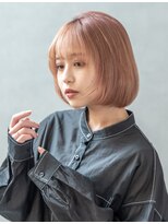 サロンズヘアー 尾道新浜店(SALONS hair) クールピンクショート