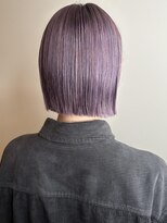 トップヘアーラウンジ 知立(TOP HAIR Lounge)&nbsp;ペールラベンダー/ニュアンスカラー/ぱつっとボブ