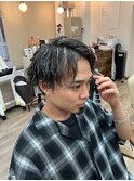 波巻きホワイトメッシュ