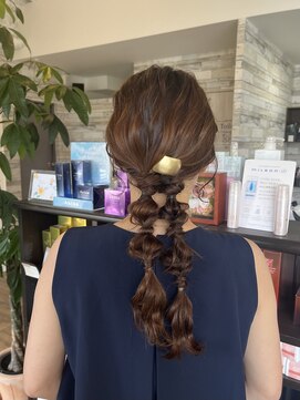 ルフレ(Reflet) ヘアーセット☆ツインアレンジ