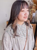 ノア(noa.)&nbsp;ミルクティベージュのイヤリングカラー