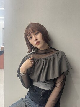 バサ 江古田店(BASSA) 【似合わせ】ボブ×フェイスレイヤーakino