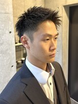 ブルニール 心斎橋(BLEUNIR)&nbsp;アップバング/ビジネスショート/メンズショート