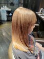 ドクターズサロン LAB 小山店&nbsp;人気のあるミルクティーベージュ[ケアブリーチ/ダブルカラー]