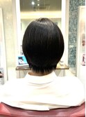 大人ショートボブ