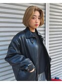 ブリーチ1回で出来るミルクティーベージュ!!