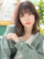 カバーヘア ブリス 川口(COVER HAIR bliss)&nbsp;★フレンチカジュアル小顔くびれミディアムウルフ20代30代★1