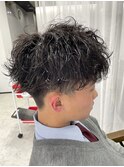 無造作パーマ