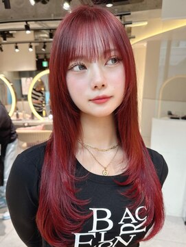 ロール 博多(Role) レイヤーカット小顔に見せるヘア/韓国ヘア/髪質改善/福岡/博多