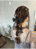 ダウンスタイルヘア