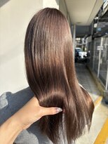 グラス 春吉1号店(glass)&nbsp;人気Ｎｏ．1カラー×ミネコラ水素トリートメント