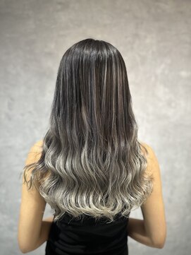 トゥルース 千葉店(TRUTH) バレイヤージュ×シルバーアッシュ