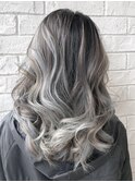 グレーシルバー/白髪ぼかし☆