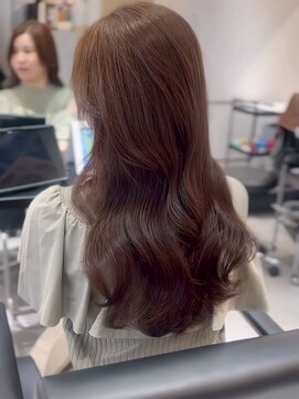 ソヨン 栄2号店(SOYON) 黒髪/クラゲヘアー/小顔/ココアベージュ/髪質改善/栄/栄駅b456