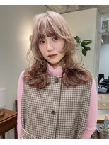 ハーパーズ 渋谷(harpers)&nbsp;セクションデザインカラーレイヤーカットミディアム