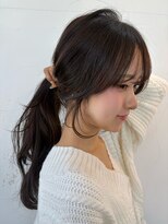 ベル 銀座並木通り店(Belle)&nbsp;結んで可愛い顔周り＊シアーブラウン