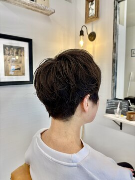 トロヘアー(TORO HAiR) ショート×アッシュカラー