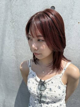 ビューティーリゾート アカヒゲ(Beauty Resort AKAHIGE)の写真/【駐車場完備】ヘアカタログ誌掲載スタイリスト在籍!白髪染め～今旬ファッションカラーにも◎