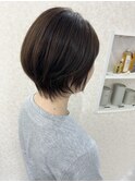 ショート・オリーブグレージュ
