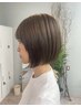 前髪や顔周りのうねりが気になる方　【前髪、顔周り縮毛矯正＋カット】
