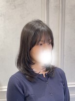 エフェスト 二条店(efesto)&nbsp;グレージュ × ミディアムレイヤー
