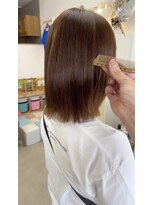 オリビアヘアー(OLIVIA HAIR)&nbsp;OLIVIA縮毛矯正×艶髪ボブ