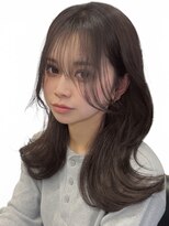 ジゼル(GiseL)&nbsp;ワンカール外はね　ブラウン