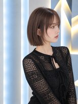 フォト 新宿三丁目(foto)&nbsp;髪質改善縮毛矯正地毛風ストレート切りっぱなしボブ