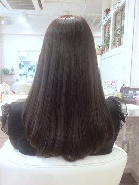 ミエル ヘア 新宿(miel hair) 【miel hair新宿】艶☆ナチュラルストレート