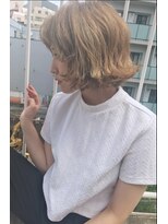 ジーナ(XENA) ルーズ外ハネボブベージュ