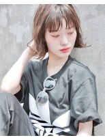 ヘアーアンドアトリエ マール(Hair&Atelier Marl)&nbsp;【Marl】外ハネのセミウェットボブ♪