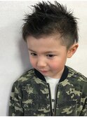 ちょっぴりワイルドなお子様カット