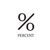 パーセント(% percent)のお店ロゴ