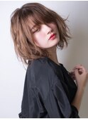 【QUATRO】無造作くせ毛風ナチュラルパーマ