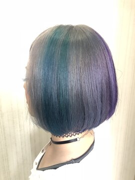 トムキャット(TOM CAT) 【新宿TOMCAT】デザインカラーボブ