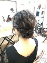ロカット サロン(Roquat Salon)&nbsp;シニヨンアレンジブライダル　【ヘアアレンジ  立川/立川南口】