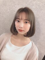 シースルーバング　大人気スタイル