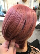 ヘアーエポック(hair epoque) スタイリングが簡単な小顔ヘルシーくすみピンク