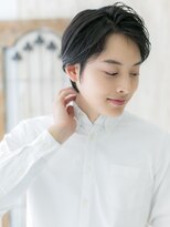 ミスターアンドミセス ファミリーカットサロンビーンズ 草加店(Mr&Mrs Beans)&nbsp;ビジカジ◎ネビージュかき上げヘアB