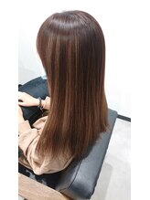 定着剤後流し→ドライ（ブロー無し）【流山おおたかの森/柏/ショート/レイヤー/韓国/髪質改善】