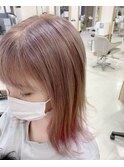 チェリーブラウン×アクセサリーカラー イメチェン