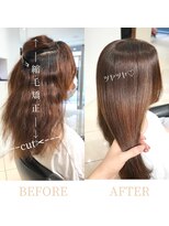 ラブクロムトーキョー オモテサンドウ(LOVECHROME OMOTESANDO)&nbsp;似合わせカット髪質改善縮毛矯正/ストカール/アースカラー