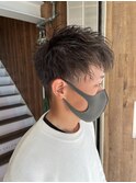 MEN'S HAIR ソフトツイスト×アディクシーカラー