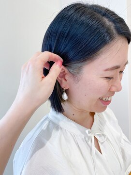 モリオ フロム ロンドン イオンモール 熊本店(morio FROM LONDON) 【morio熊本】インナーカラー×ボブ.k