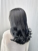 リベラ(LIBERA)&nbsp;《TARO》美髪!! ブリーチなし!! 韓国風ネイビーグレージュ