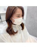 20代30代☆広がりやすいミディアムヘアもカットでまとまりやすく