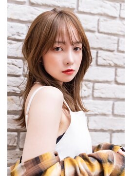 アルテ(ARTE) 【ARTE】表参道/青山　小顔レイヤー/ミルクティーベージュ