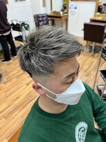 ヘアスタジオ ロメオ(hair studio Romeo) ホワイトハイライトフェード