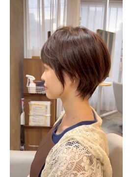 モールヘア 武庫之荘店(MOOL hair) 大人ショートヘアイルミナカラー/ボブ